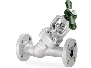 Y-PATTERN GLOBE VALVES - BOLTED BONNET